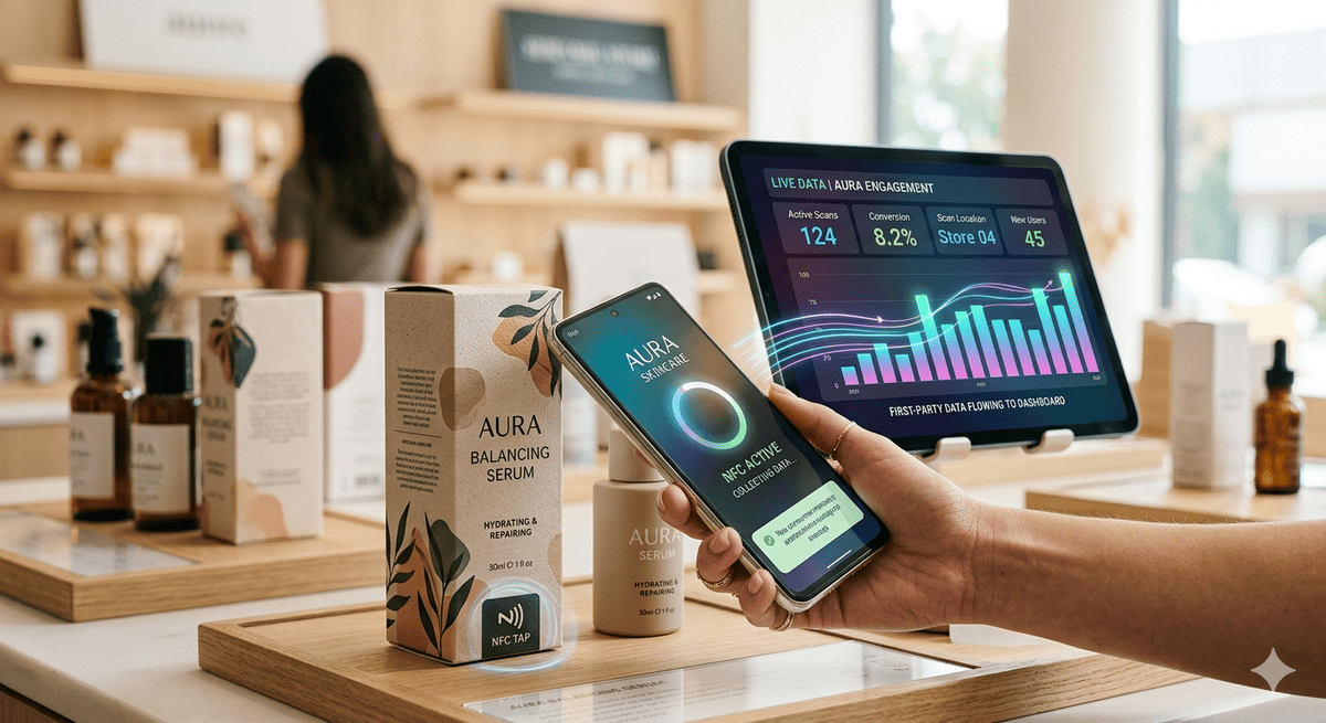 Featured image for First-Party Data via Connected Packaging