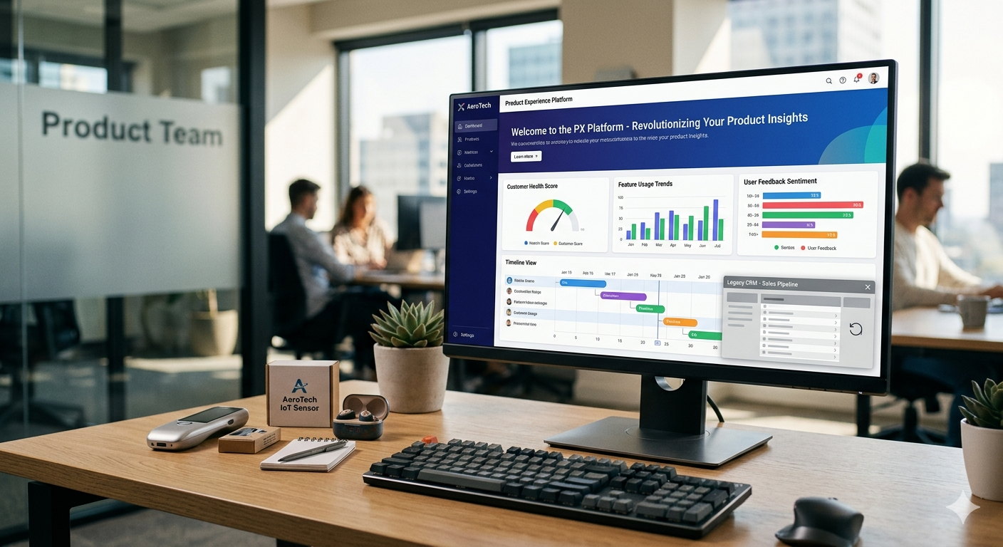 Featured image for Product Experience Platform vs CRM for Manufacturers