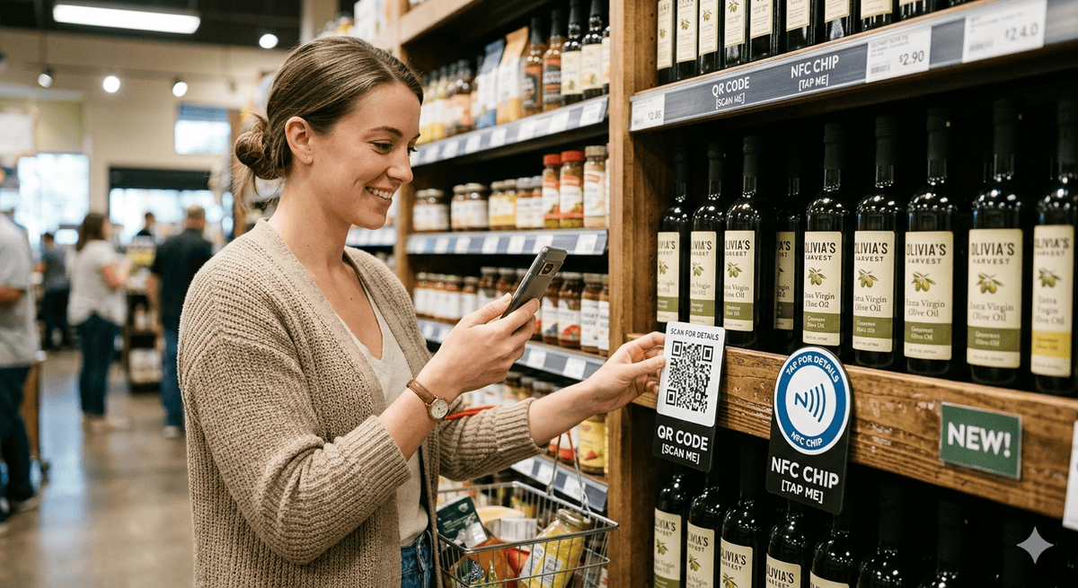 Featured image for QR vs NFC for Connected Packaging